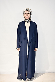 Giy Çık Lacivert Yelek