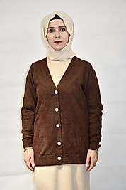 Viscon Sakallı Kahve  Hırka