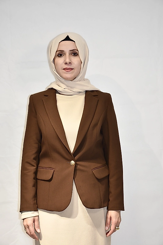 65 Boy Tek Düğme Kahverengi Ceket