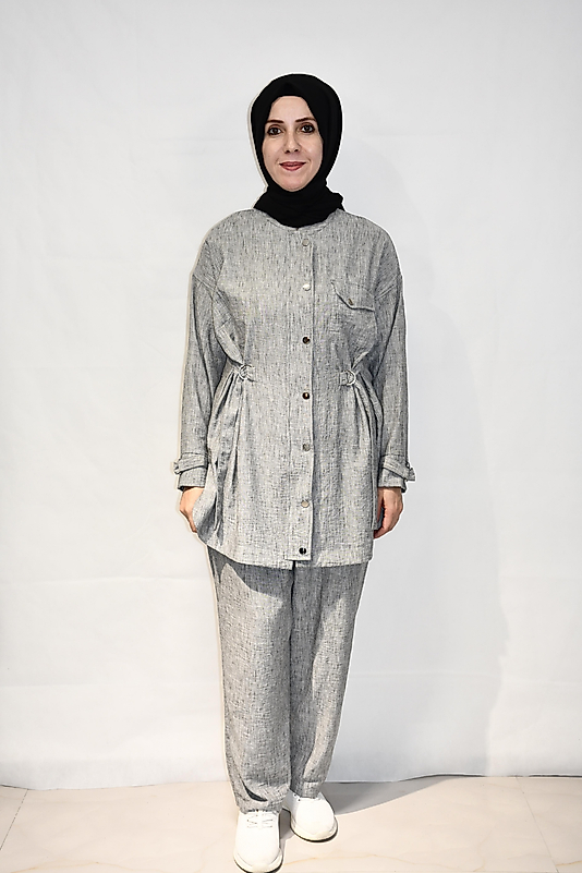 Vizon Düğmeli Takım