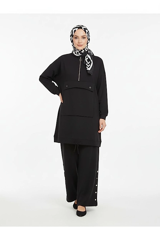 Fermuar Detaylı Takım