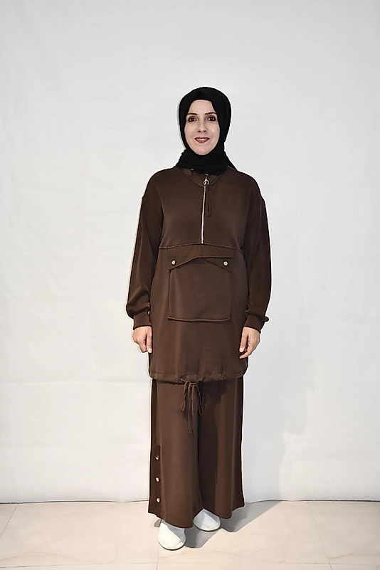 Fermuar Detaylı Takım