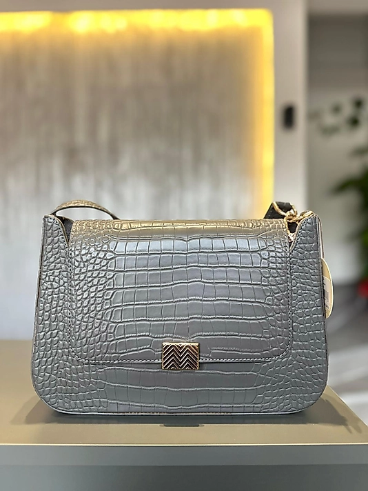 MATMAZEL GRİ OMUZ ÇANTASI