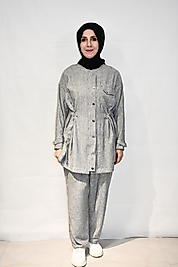 Vizon Düğmeli Takım